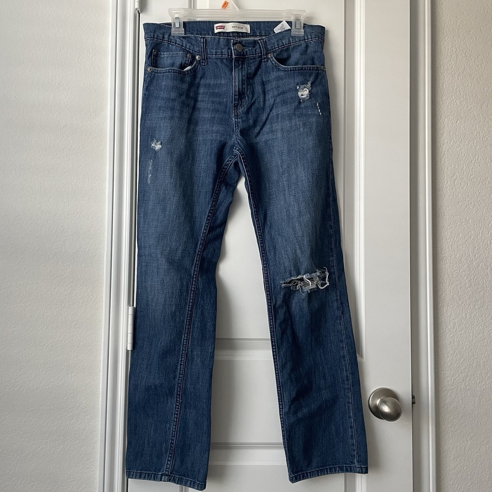 Levi's 511 Slim Fit  Boys Size 20 Regular, 30x30 Denim Blue Jeans